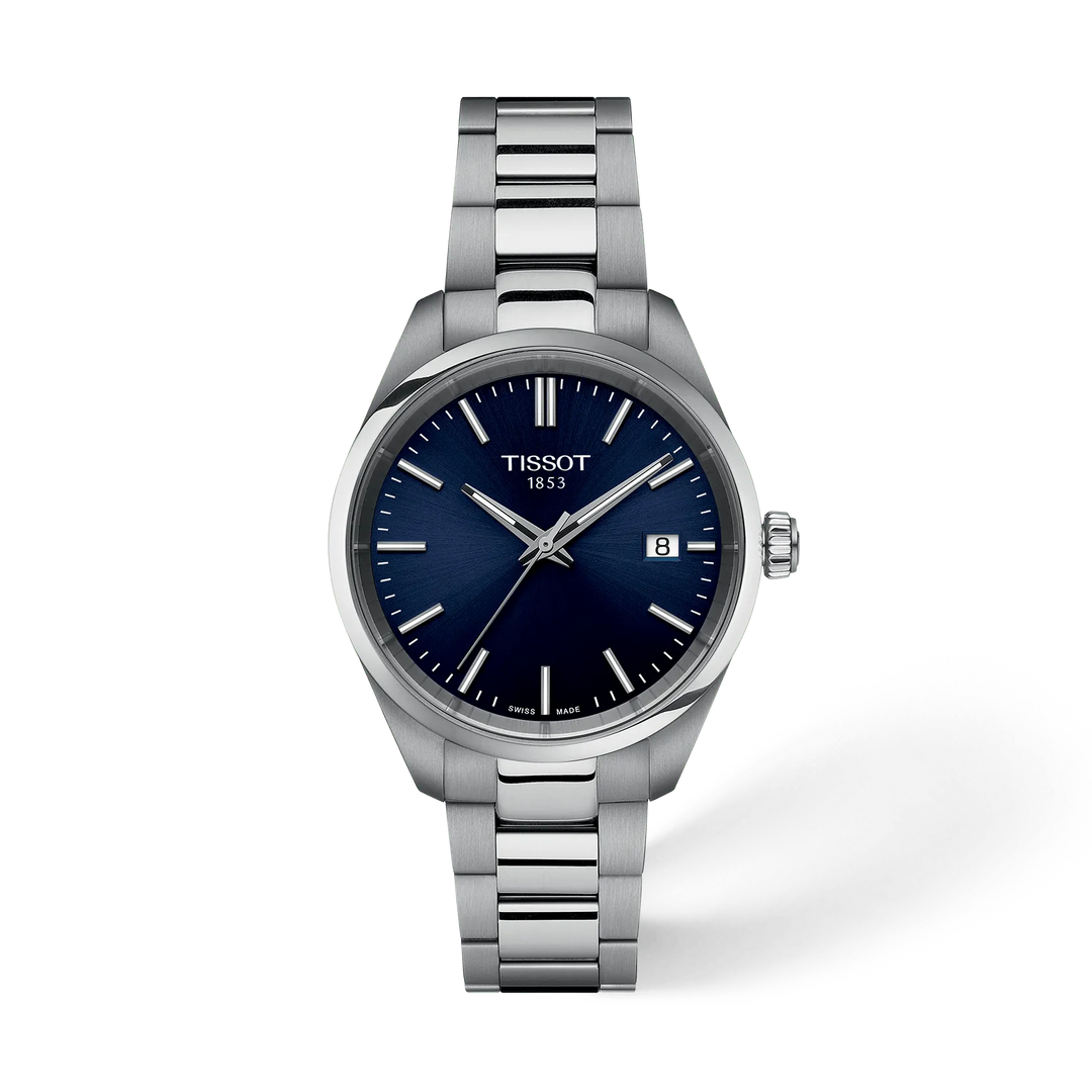 Tissot PR 100 34mm Quartz Watch – Blue Dial