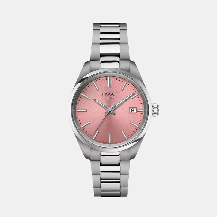 Tissot PR 100 34mm Quartz Watch – Pink Dial