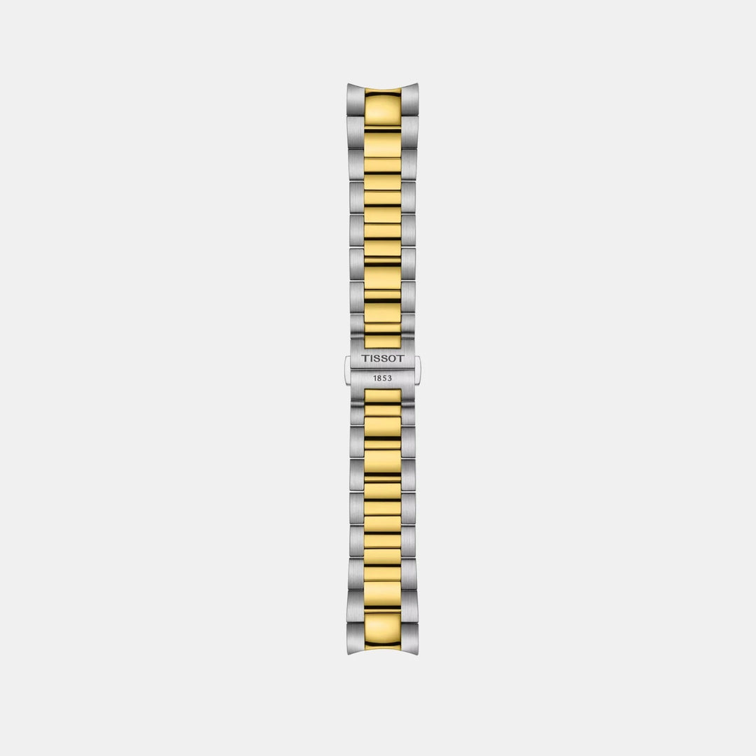 Tissot PR 100 Chronograph 40mm Quartz Watch – Silver Dial Two-Tone