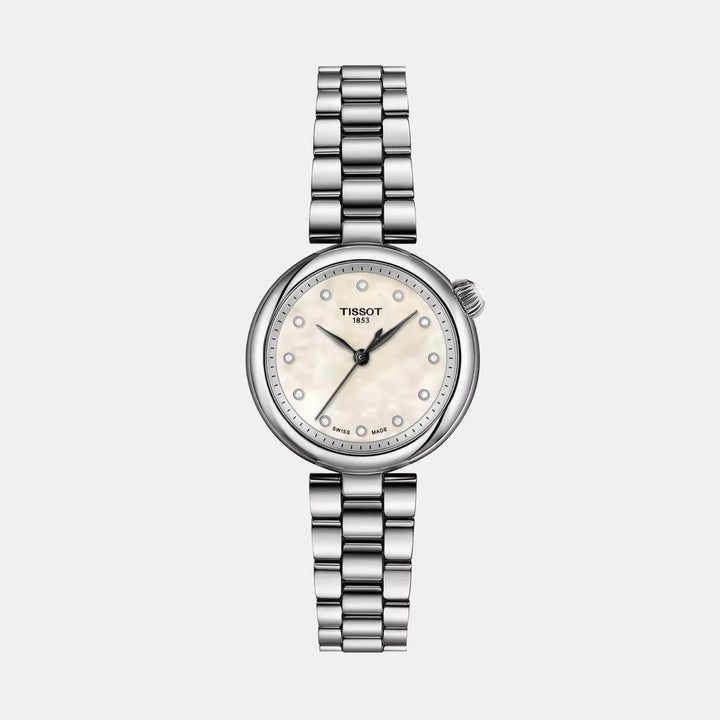 Tissot Desir 28mm Mother-of-Pearl Diamond Dial Stainless Steel