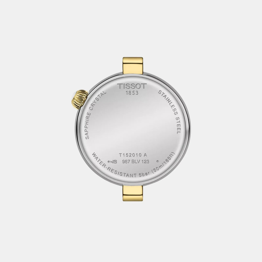 Tissot Desir 28mm Mother-of-Pearl Dial Yellow Gold Two-Tone