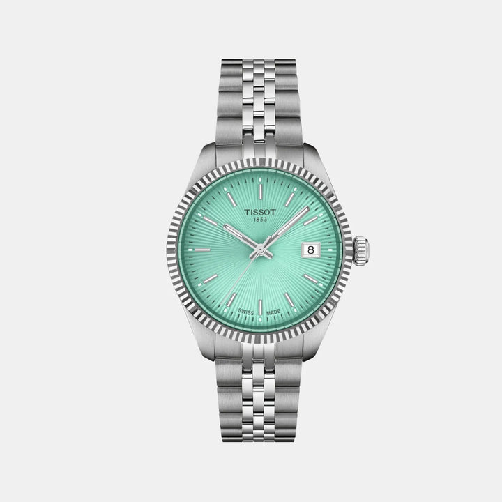 Tissot Ballade 34mm Mint Green Dial Stainless Steel