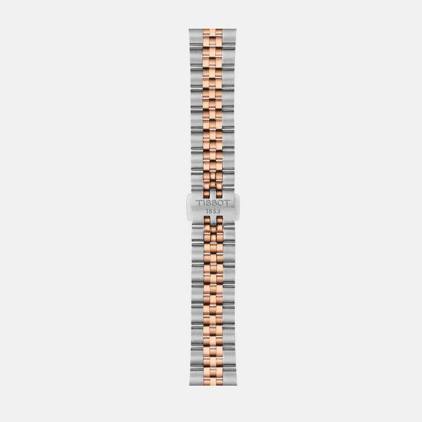 Tissot Ballade 34mm Blue Dial Two-Tone Rose Gold Bracelet