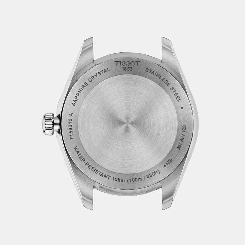 Tissot Ballade 34mm Blue Dial Two-Tone Rose Gold Bracelet