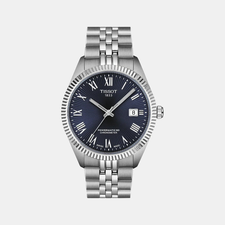 Tissot Ballade 39mm Powermatic 80 COSC Blue Dial Stainless Steel