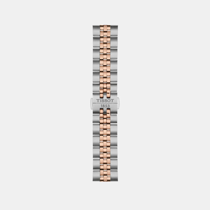 Tissot Ballade 40mm Blue Dial Two-Tone Rose Gold Bracelet