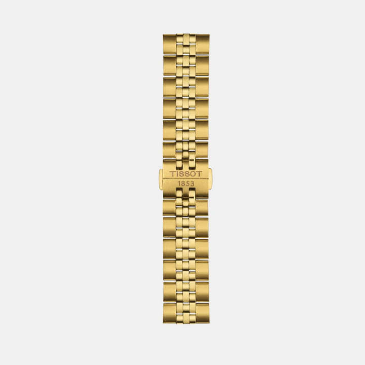 Tissot Ballade 40mm Black Dial Yellow Gold PVD Bracelet