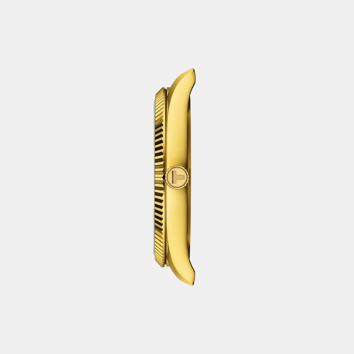 Tissot Ballade 40mm Black Dial Yellow Gold PVD Bracelet