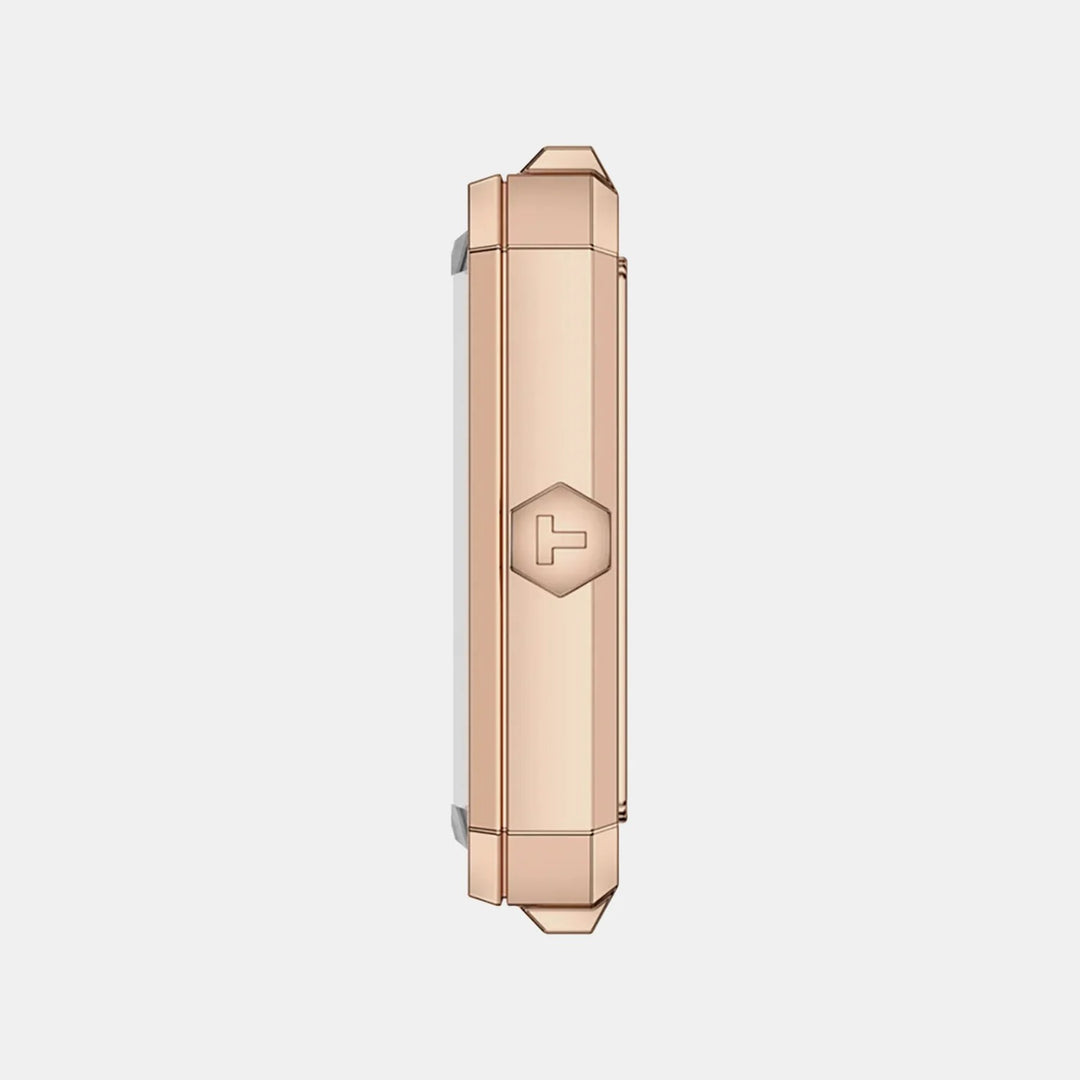 Tissot SRV 30mm Blue Dial Rose Gold Diamond Hour Markers
